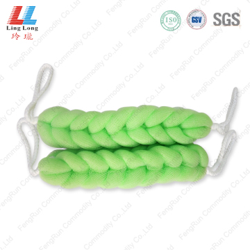 Customed elastic sponge wholesale bath belt
