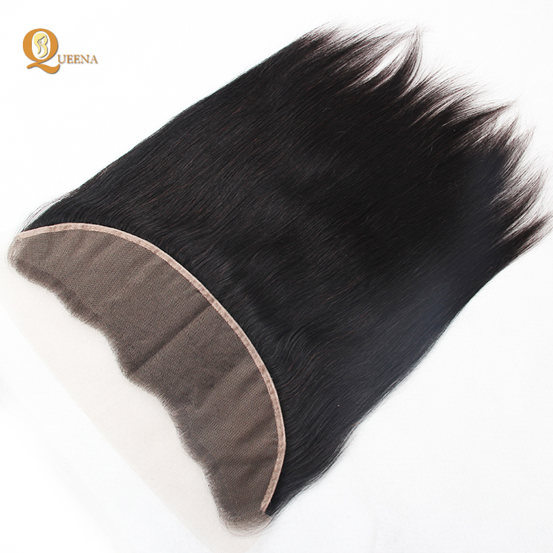 13x4 Lace Frontal Closure Free Part Virgin Remy Human Hair Straight Human Hair Dubai
