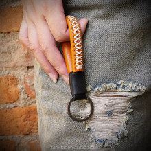 Real Leather Key Holder Ring - FOB