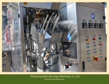 Juice with pulp box carton filling machine