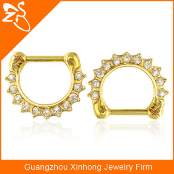 non piercing nose ring, indian style nose piercing, gold nose piercing