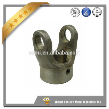 China OEM Plain Bore Yoke with Pin Hole & Threaded Hole