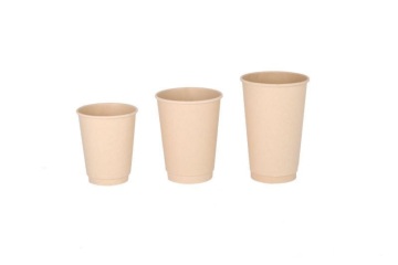 rolled lip of each paper cup