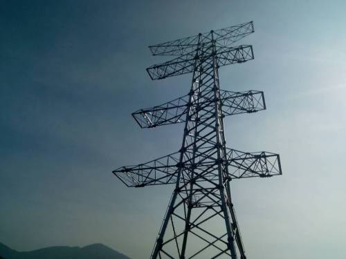 Torre tubolare in acciaio da 220 kV