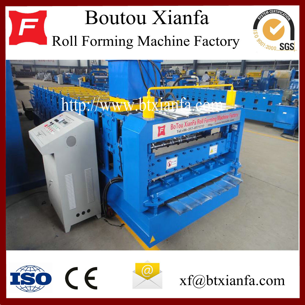 Two Layer Step Tile Corrugated Arc Machine