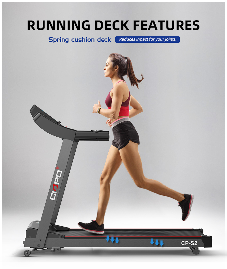 CIAPO Electric Running Machine Tapis de course pas cher Home Use Treadmill Caminadora Trotadora