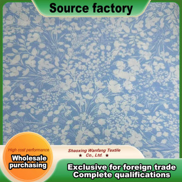 Colorful flowers on blue base