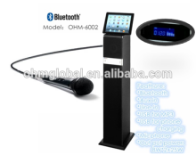 OHM-6002 karaoke bluetooth speaker with bluetooth