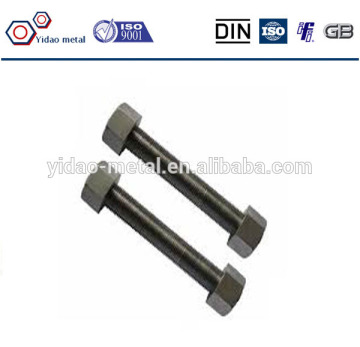 high quality A193 B7 Stud Bolt Thread Stud|Astm A193 B7 Galvanized Stud Bolts