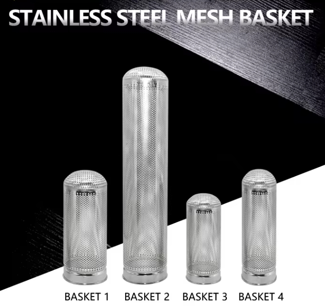 Paslanmaz çelik örgü sepet stainless steel mesh basket