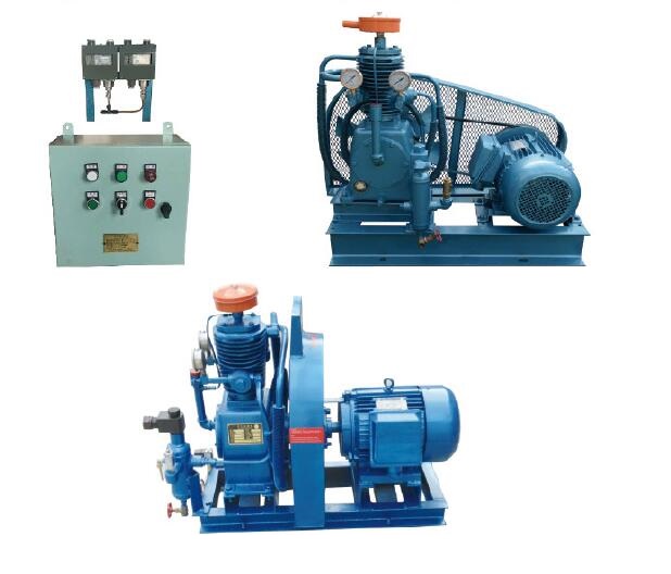 Medium pressure 3.0MPA air-cooled air compressor for ship