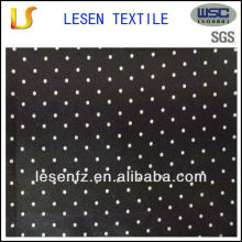 75D*150D 100% polyester printed satin fabric with dots