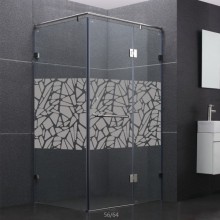 CAML 2015 Clear Nest Glass Easy to install corner bathroom