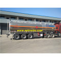 42000 liters Aluminium Diesel Tank Semi Trailers