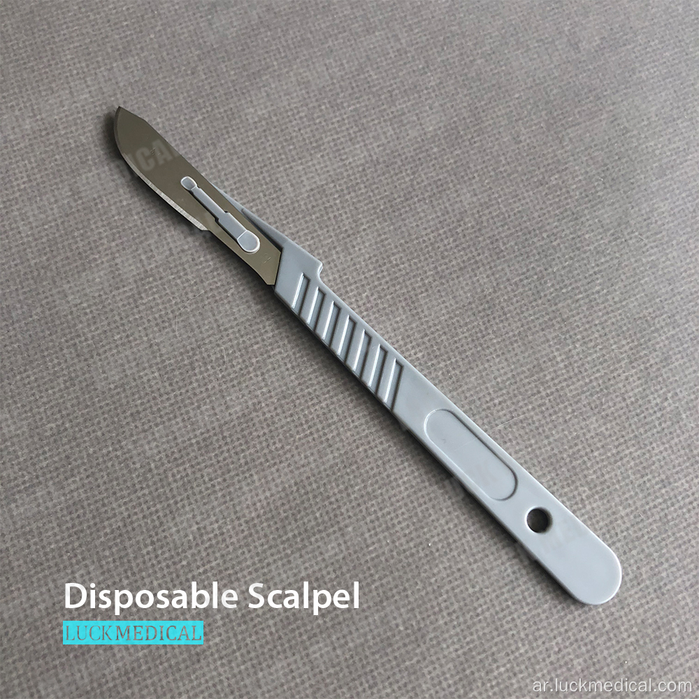 Scalpel مع سكاكين الحامل