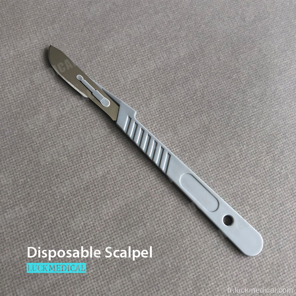 Scalpel avec support de couteaux scalpel