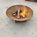 Corten Steel Ethanol Fire Pits Burner Bowl