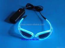 EL flash glasses