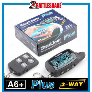 A6 Starlionr FM Two Way Vehicle Car Alarm Economic Type Car Alarm