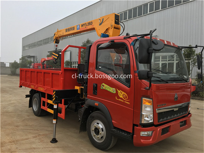 small truck crane