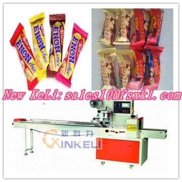 Granola bar wrapping machine