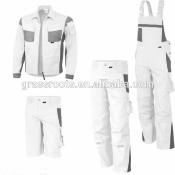 Factory Cheap White Fashion Workwear Overalls For Men