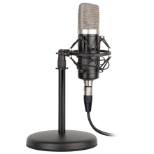 Professional Studio Condenser Recording Microphone 34mm Diaphragm for Broadcasting