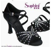 Black upper dance latin wear