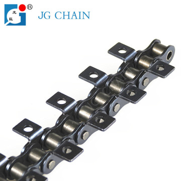 Alloy conveyor roller chains with k1 attachment