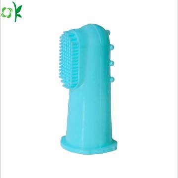 New Silicone bé bàn chải đánh răng ngón tay cho 5-12 tháng