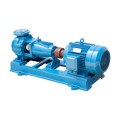 Fluoroplastic reinforced chemical pump