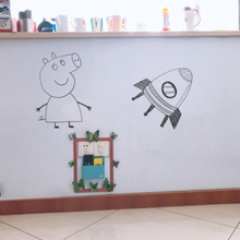 Wall Mounting Erasable Child Writing Board