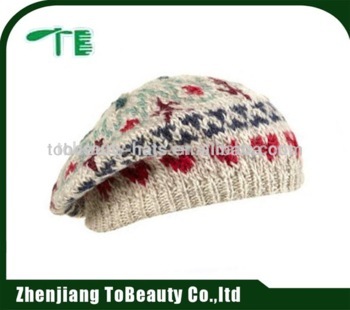 colorful beret