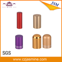 round shape aluminium cap for cosmetic package use