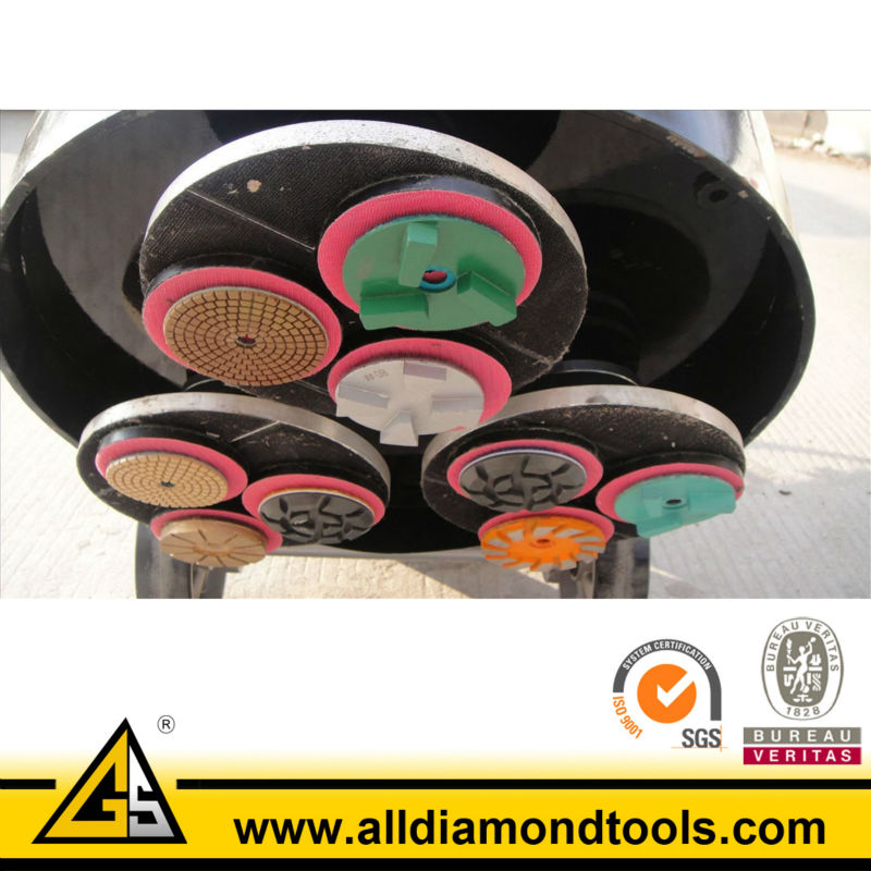 Hot SaleDiamond Dry 3 Step Polishing Pads For Stone