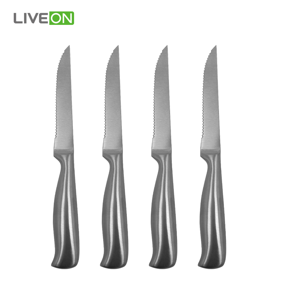 Roestvrij staal holle handvat Steak Knife Set