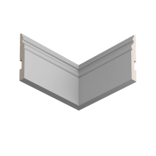 Cheap laminated primed MDF Baseboard Moulding of Bottom Price