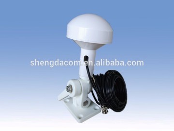 GPS Marine mushroom ABS antenna 1575mhz 28DBwith 4m RG58 cable and ABS marine mount