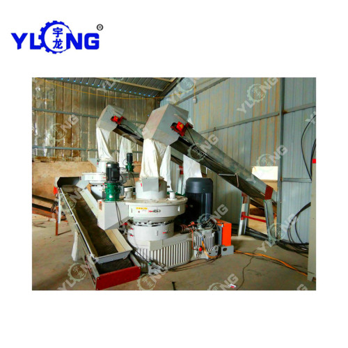 132KW Peanut Shell Pellet Machine