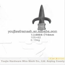 cast iron fence spears