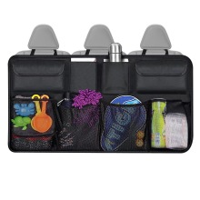 Car Backseat Organizers with Tray - Black - Unisex" can be simplified and rephrased to create an appealing title for a search engine. Here are a few suggestions:

1. "Unisex Car Backseat Organizer with Detachable Tray - Black"
2. "Black Unisex Car Seat Or