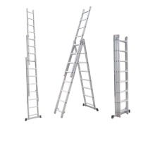 6M Elastic Aluminum Portable Telescopic Folding Ladders Made in China - Price and Details