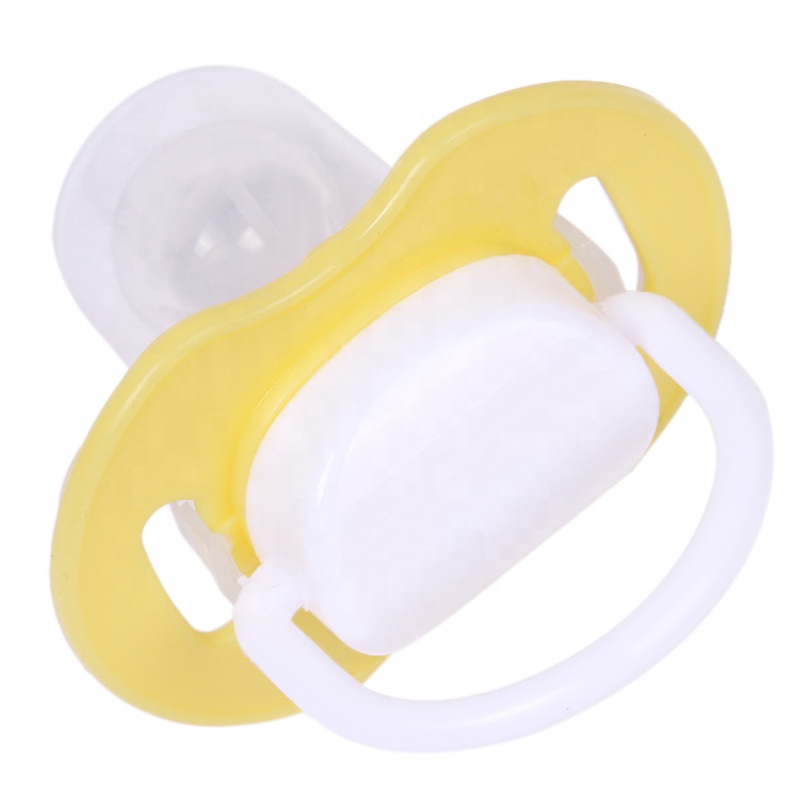 New Arrival And Cute Shape Baby Pacifier With Liquid Silicone Nipple