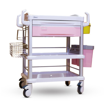 Color-optional ABS Treatment Trolley Cart