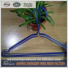 Anping China factory dry cleaners wire hangers heavy wire clothes hangers plastic coated wire clothes hangers with low prices