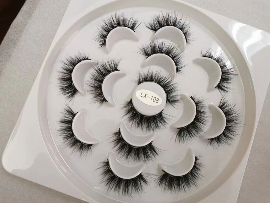 Eyelashes Vendor Mink Eyelashes Suppliers Natural 25MM 3D Mink Magnetic Eyelashes Vendor Customized Box