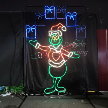 Grinch Christmas Outdoor Light Decorations