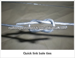 Made in China Quick Link Bale Ties (factory)