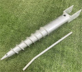 Anchor Screw Ground Galvanized สำหรับฐานราก