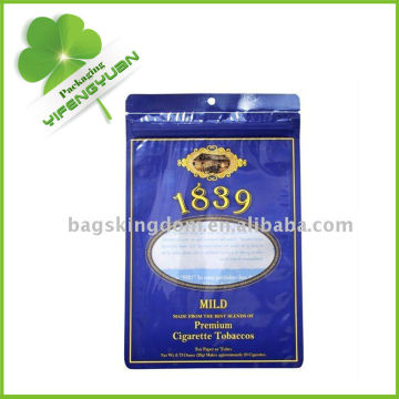 Food packaging plastic flat pouches